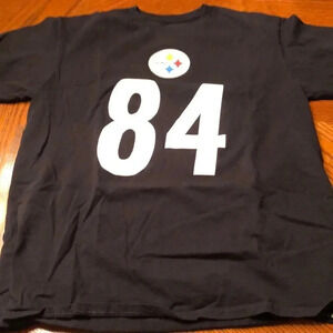 NFL Apparel Pittsburgh Steelers Brown Jersey Tee Medium